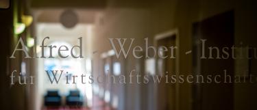 Beschriftung Glastür AWI-Verwaltung